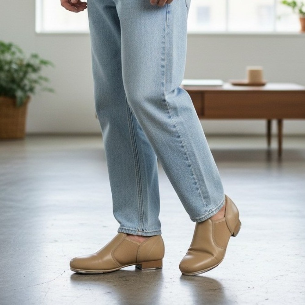 Dancewear Tan Tap Shoes Kids Performance